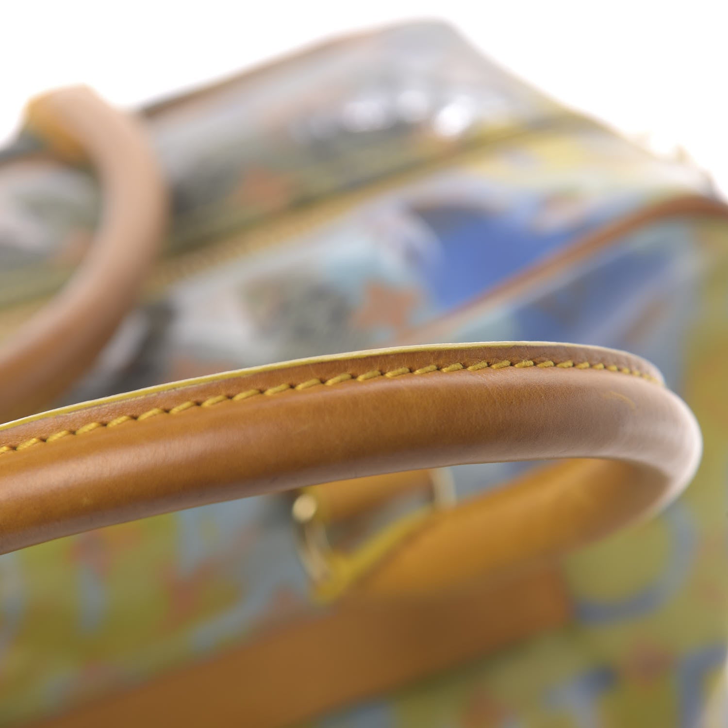 Louis Vuitton Monogram Pulp Defile Weekender PM Yellow 7 of 18