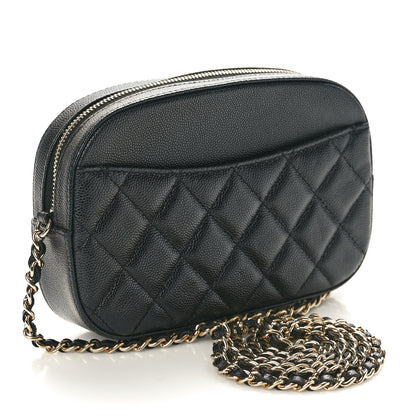 Chanel Caviar Quilted Vanity With Chain Black 3 of 11