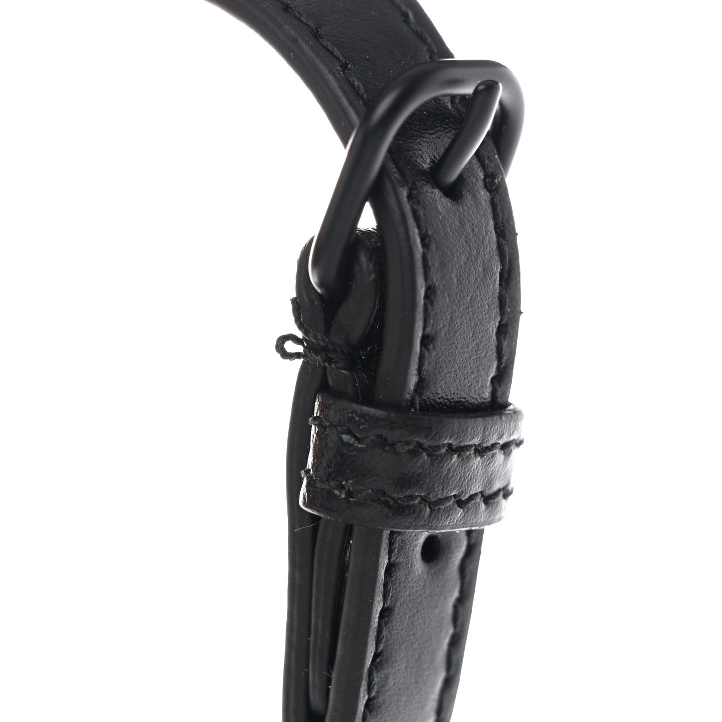 Shiny Box Calfskin Monochrome Small Hourglass Top Handle Bag Black