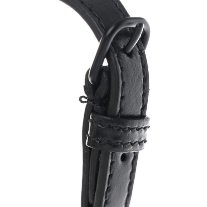 Balenciaga Shiny Box Calfskin Monochrome Small Hourglass Top Handle Bag Black 13 of 14