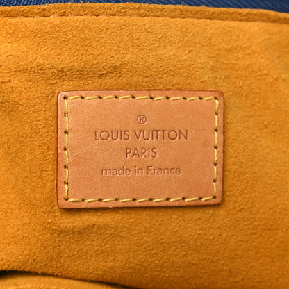 Louis Vuitton Monogram Denim Baggy PM Blue 6 of 10