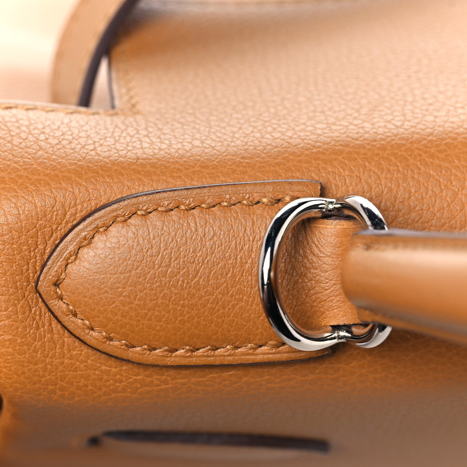 Hermes Evercolor Verso Kelly Retourne 28 Caramel Rose d'Ete 10 of 36