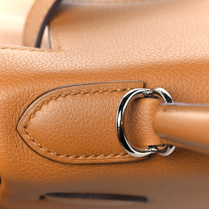 Hermes Evercolor Verso Kelly Retourne 28 Caramel Rose D'Ete 10 of 36