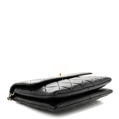 Chanel Lambskin Quilted Medium Trendy CC Flap Black 4 of 11