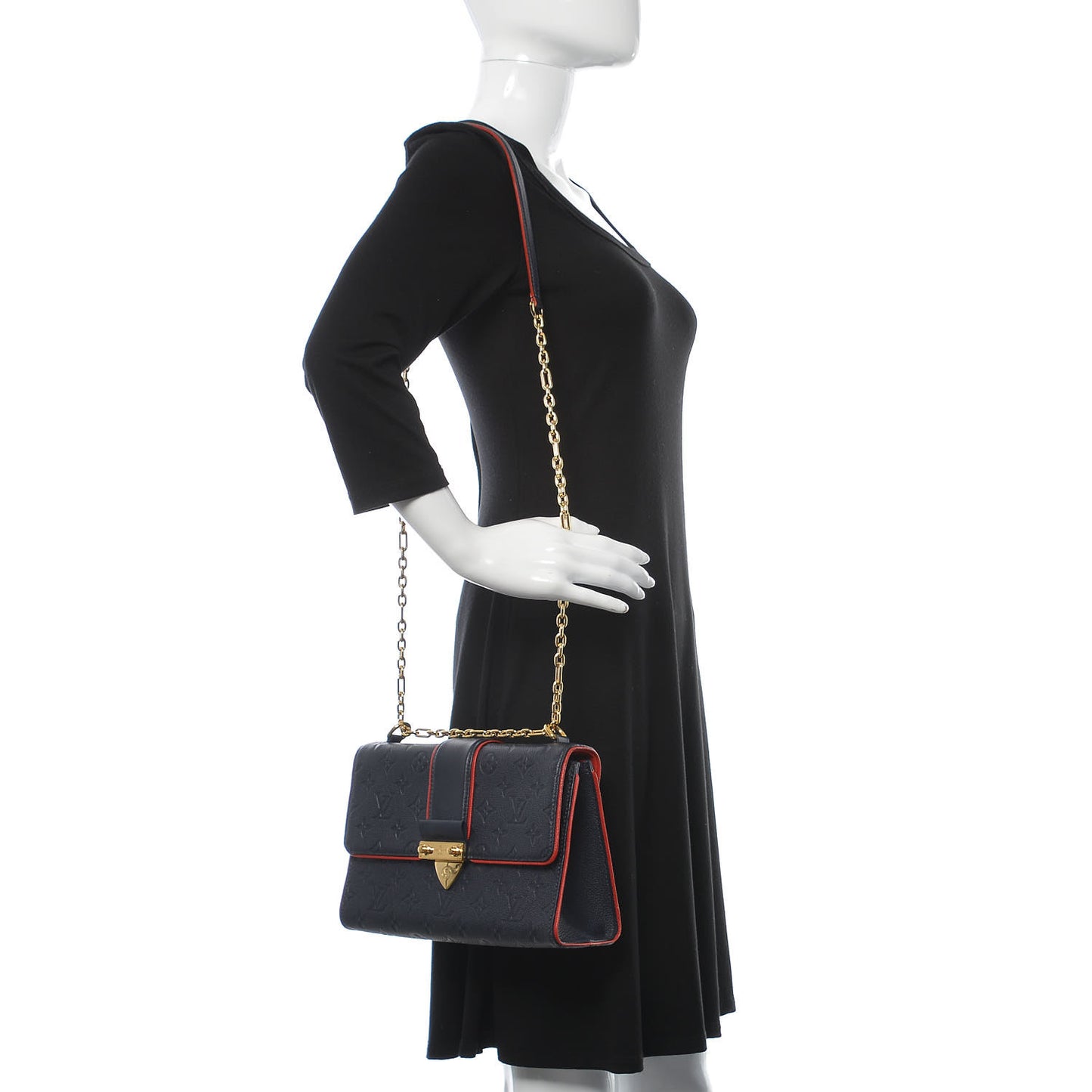 Empreinte Saint Sulpice PM Marine Rouge