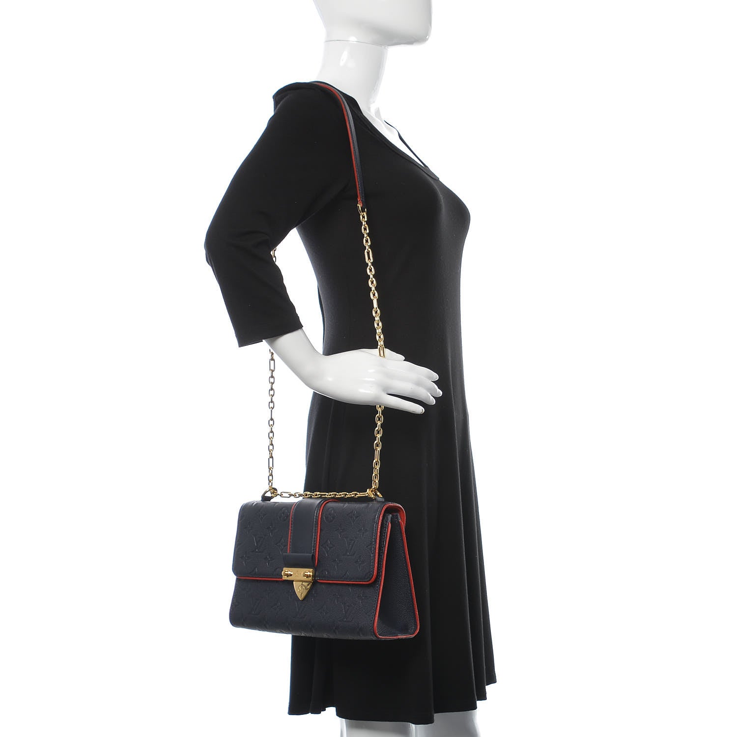 Louis Vuitton Empreinte Saint Sulpice PM Marine Rouge 2 of 16