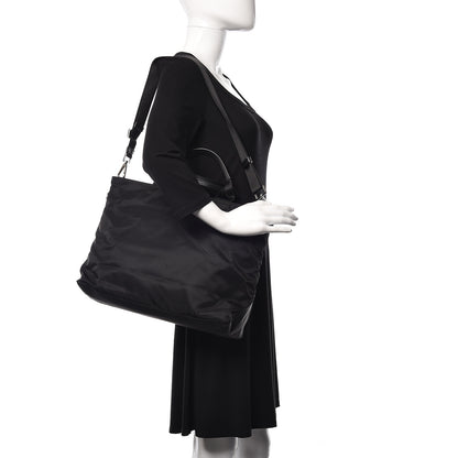 Prada Nylon Vela East West Shopper Tote Black 1 of 12