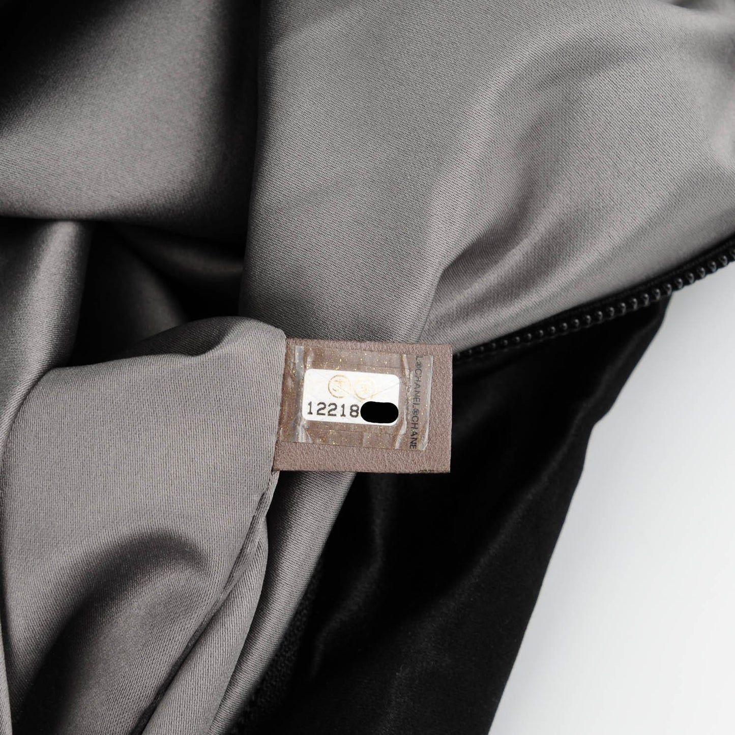 Satin Large Bow Bag Black