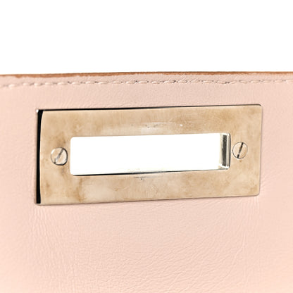 Salvatore Ferragamo Calfskin Medium Sofia Satchel Beige 10 of 13