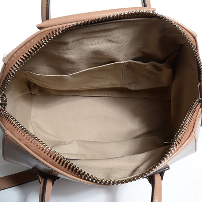 Givenchy Shiny Lord Calfskin Small Antigona Dark Beige 5 of 9