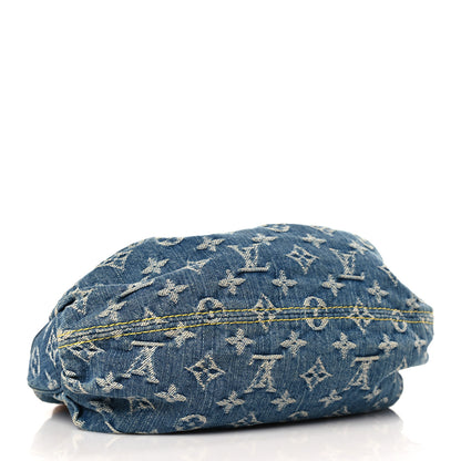 Louis Vuitton Monogram Denim Pleaty Blue 4 of 12