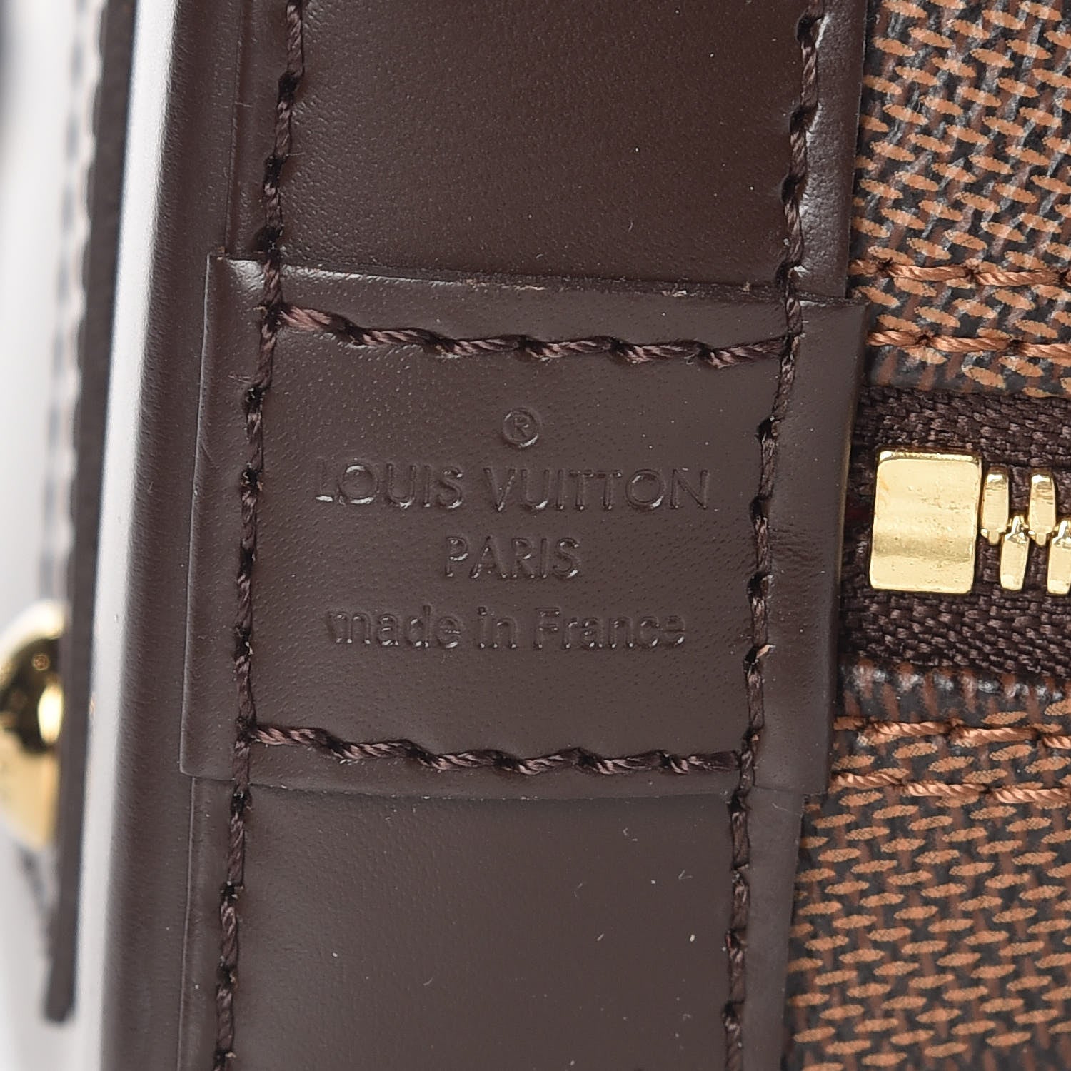 Louis Vuitton Damier Ebene Alma BB 9 of 11