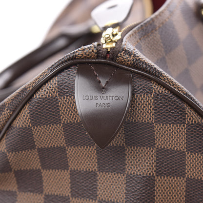 Louis Vuitton Damier Ebene Speedy 35 6 of 11
