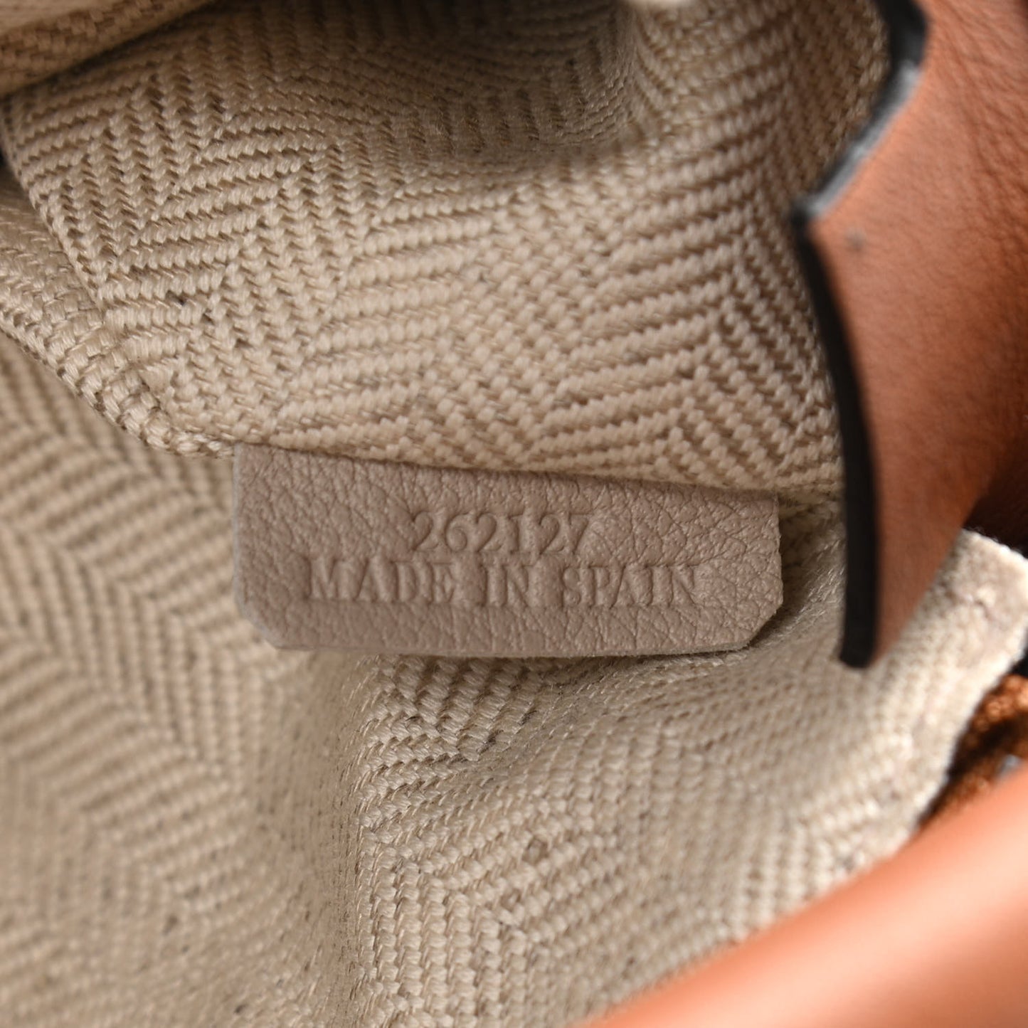 Calfskin Mini Puzzle Bag Tan