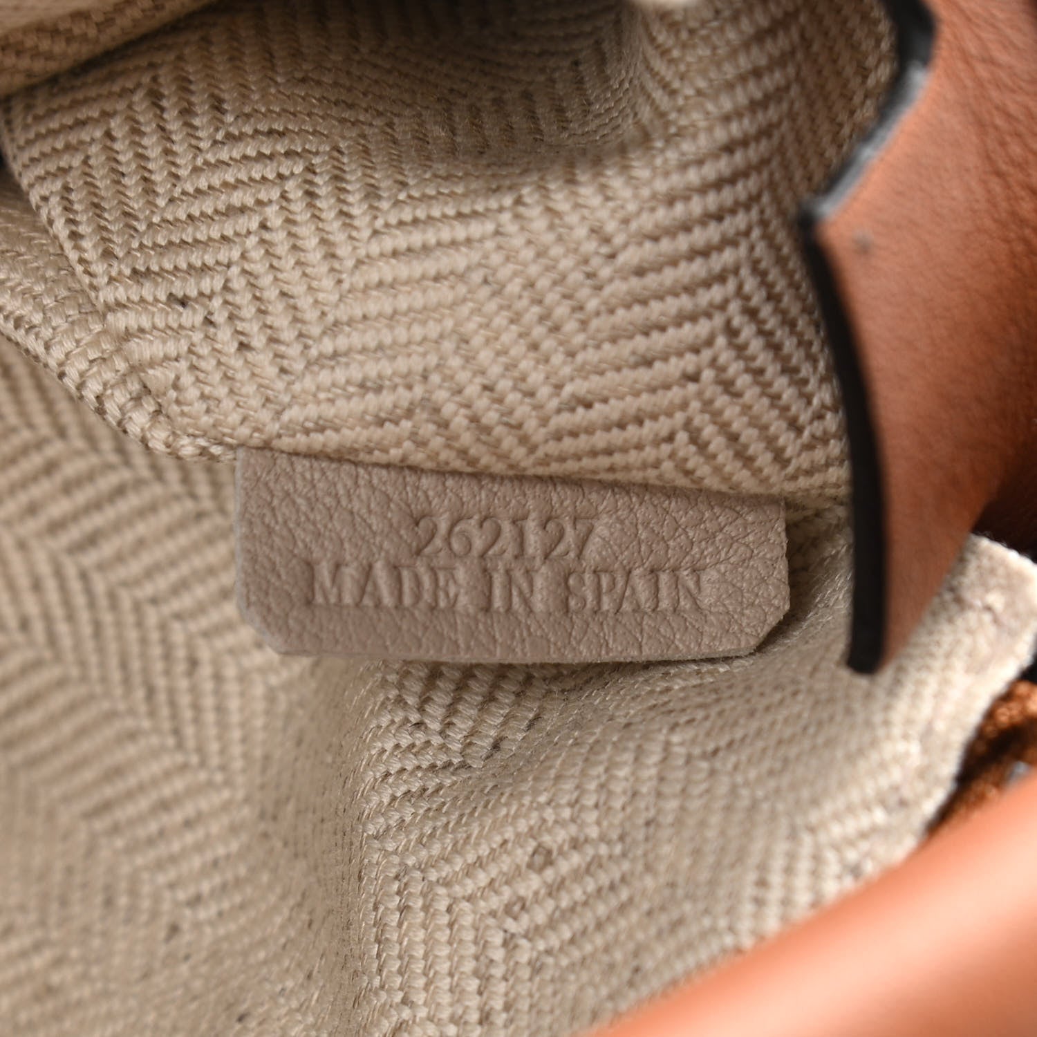 Loewe Calfskin Mini Puzzle Bag Tan 7 of 11