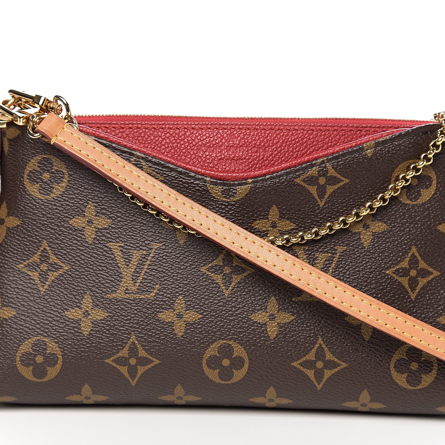 Louis Vuitton Monogram Pallas Clutch Cherry 8 of 8