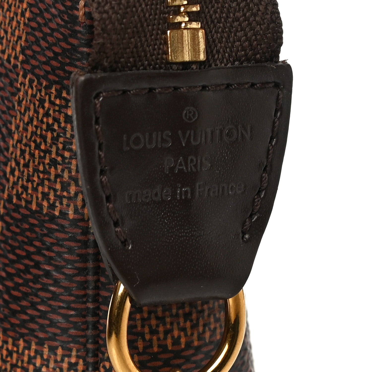 Louis Vuitton Damier Ebene Mini Pochette Accessories 7 of 11