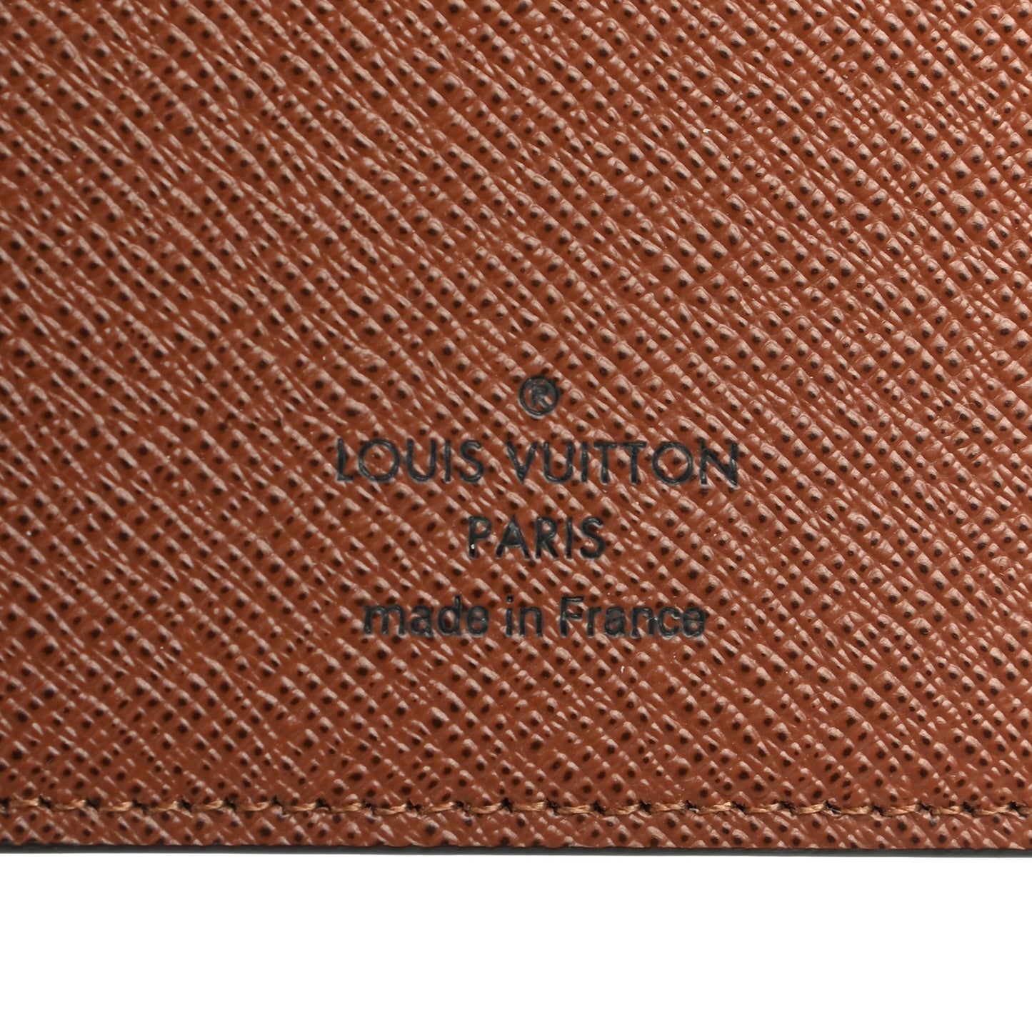 Monogram Medium Ring Agenda Cover