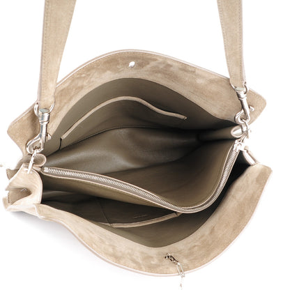 Celine Suede New Shoulder Bag Souris 5 of 10