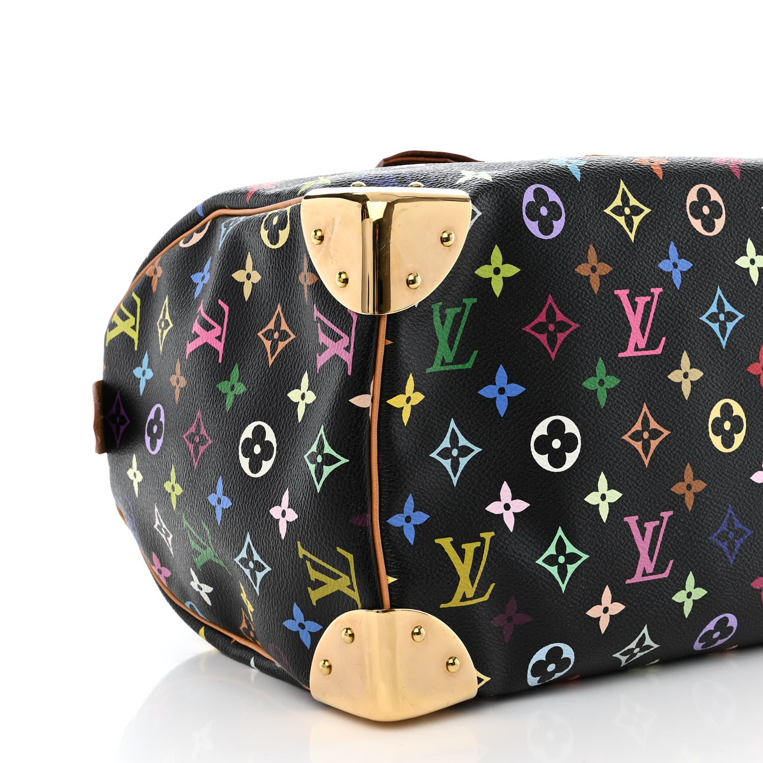 Louis Vuitton Monogram Multicolor Speedy 30 Black 9 of 11