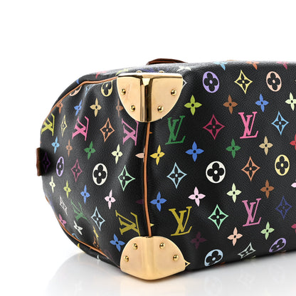 Louis Vuitton Monogram Multicolor Speedy 30 Black 9 of 11