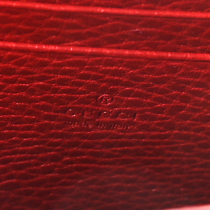 Gucci Calfskin Mini Dionysus Chain Wallet Hibiscus Red 7 of 11