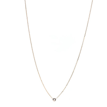 Cartier 18K Pink Gold Diamond XS D'Amour Pendant Necklace 1 of 5