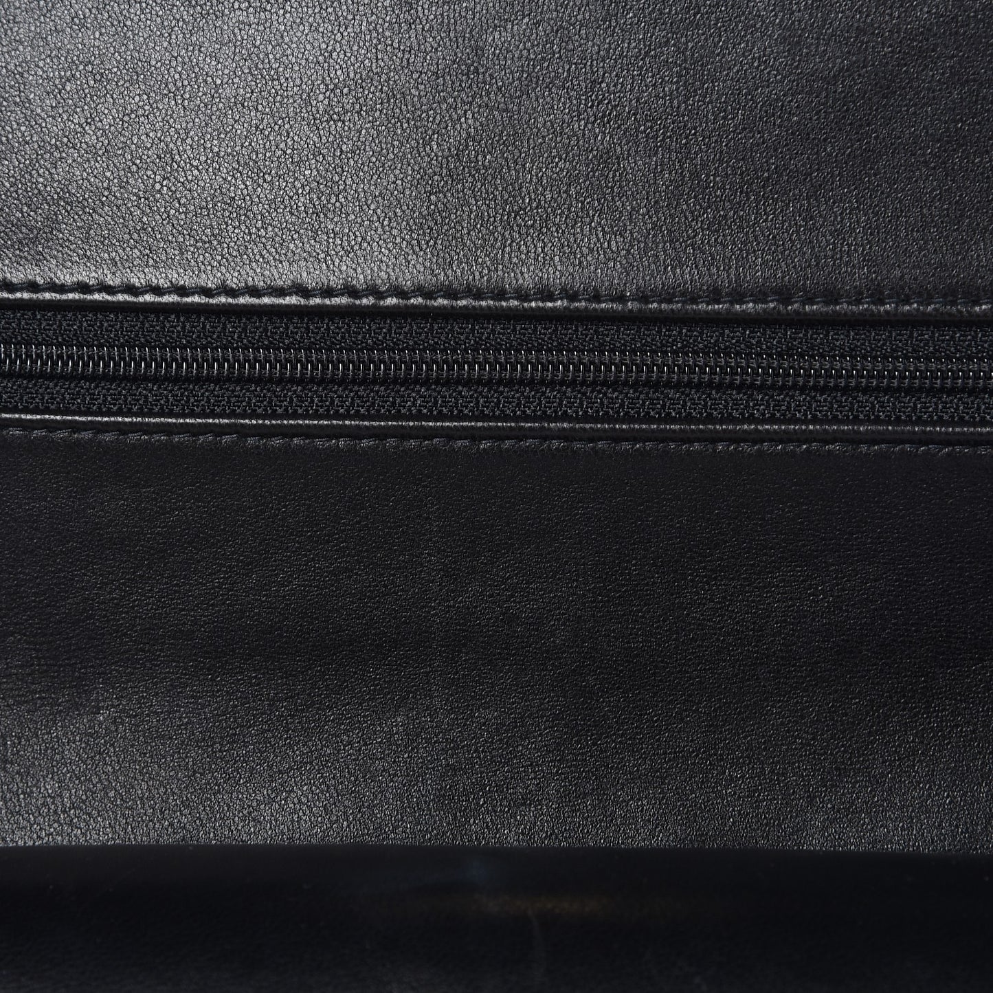 Lambskin Quilted Small Double Flap Black