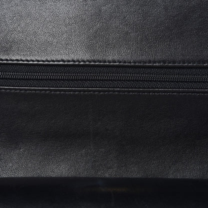 Chanel Lambskin Quilted Small Double Flap Black 10 of 12