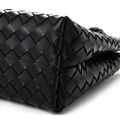 Bottega Veneta Nappa Intrecciato Medium Andiamo Shoulder Bag Black 9 of 9
