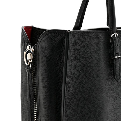 Balenciaga Veau Papier A5 Zip Around Tote Black 14 of 14