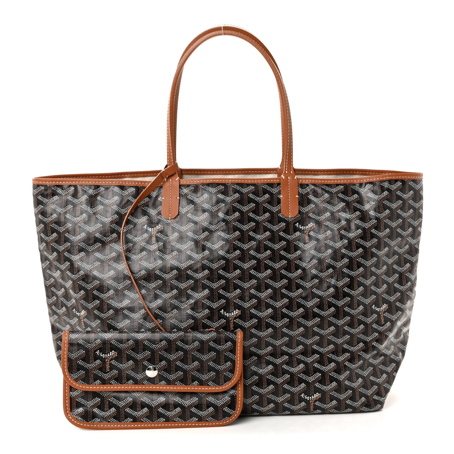 Goyard Goyardine Saint Louis PM Black Gold 3 of 9