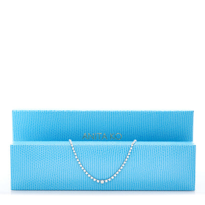 Anita Ko 18K White Gold Diamond Rope Choker Necklace 5 of 5