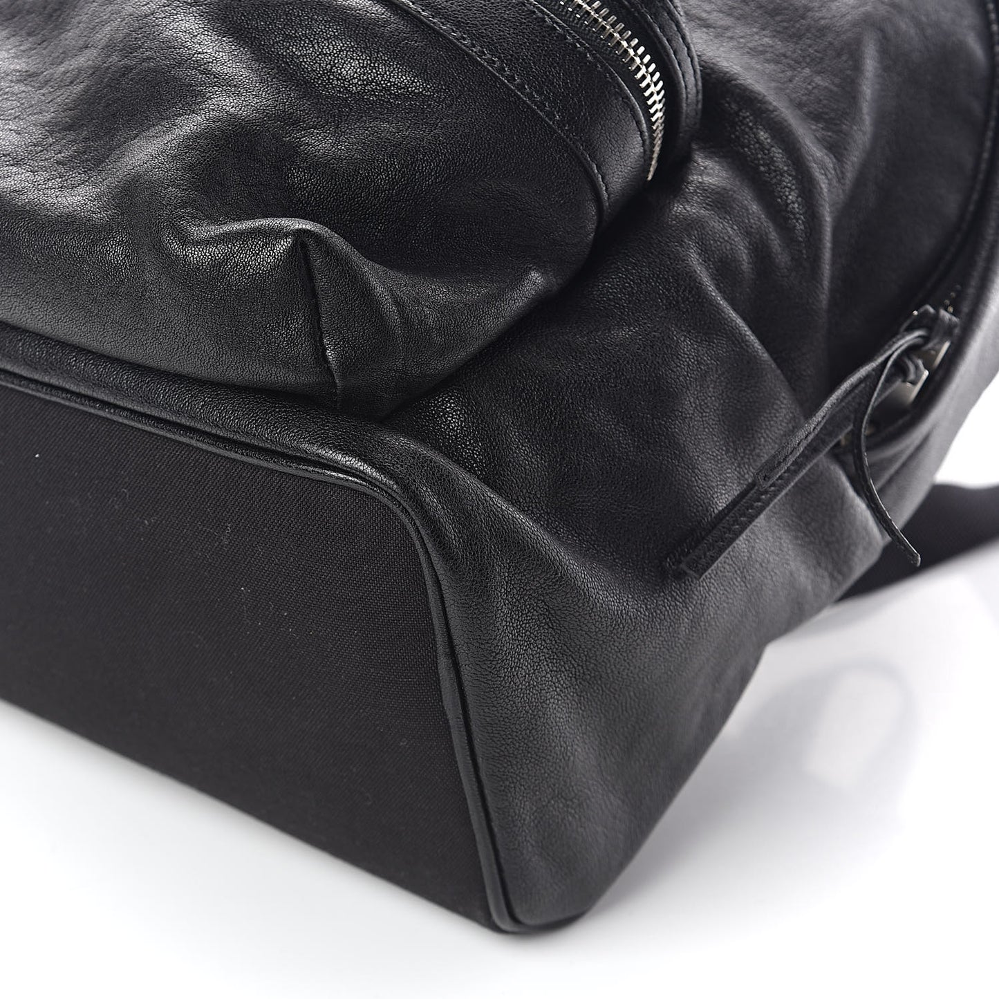 Lambskin Mini City Backpack Black