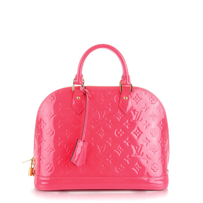Louis Vuitton Vernis Alma PM Rose Litchi 1 of 7