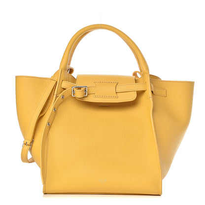 Celine Supple Grained Calfskin Small Long Strap Big Bag Sunflower 1 of 10