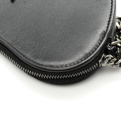 Saint Laurent Calfskin Small Monogram Love Shoulder Bag Black 16 of 17