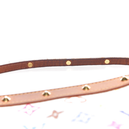 Louis Vuitton Monogram Multicolor Pochette Accessories White 8 of 15