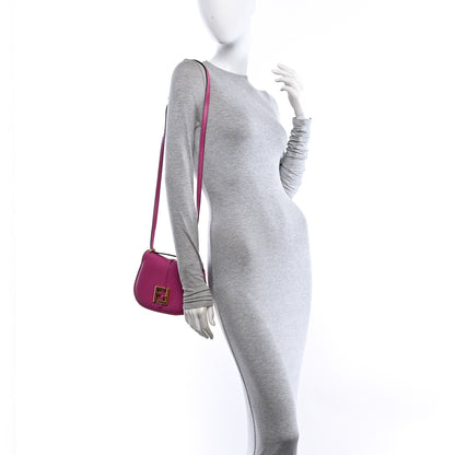 Fendi Vitello Brenta Cher Small Fendi C'mon Ciclamino Pilar 2 of 10