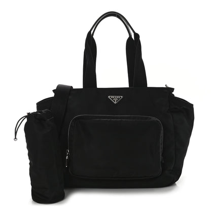 Prada Tessuto Nylon Diaper Bag Black 1 of 10