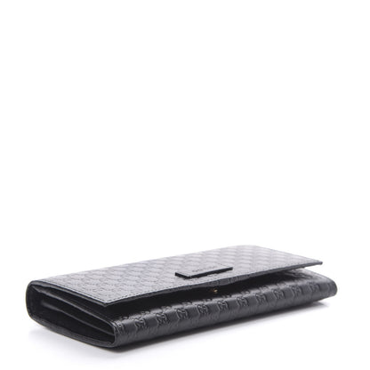 Gucci Soft Microguccissima Continental Wallet Black 4 of 7