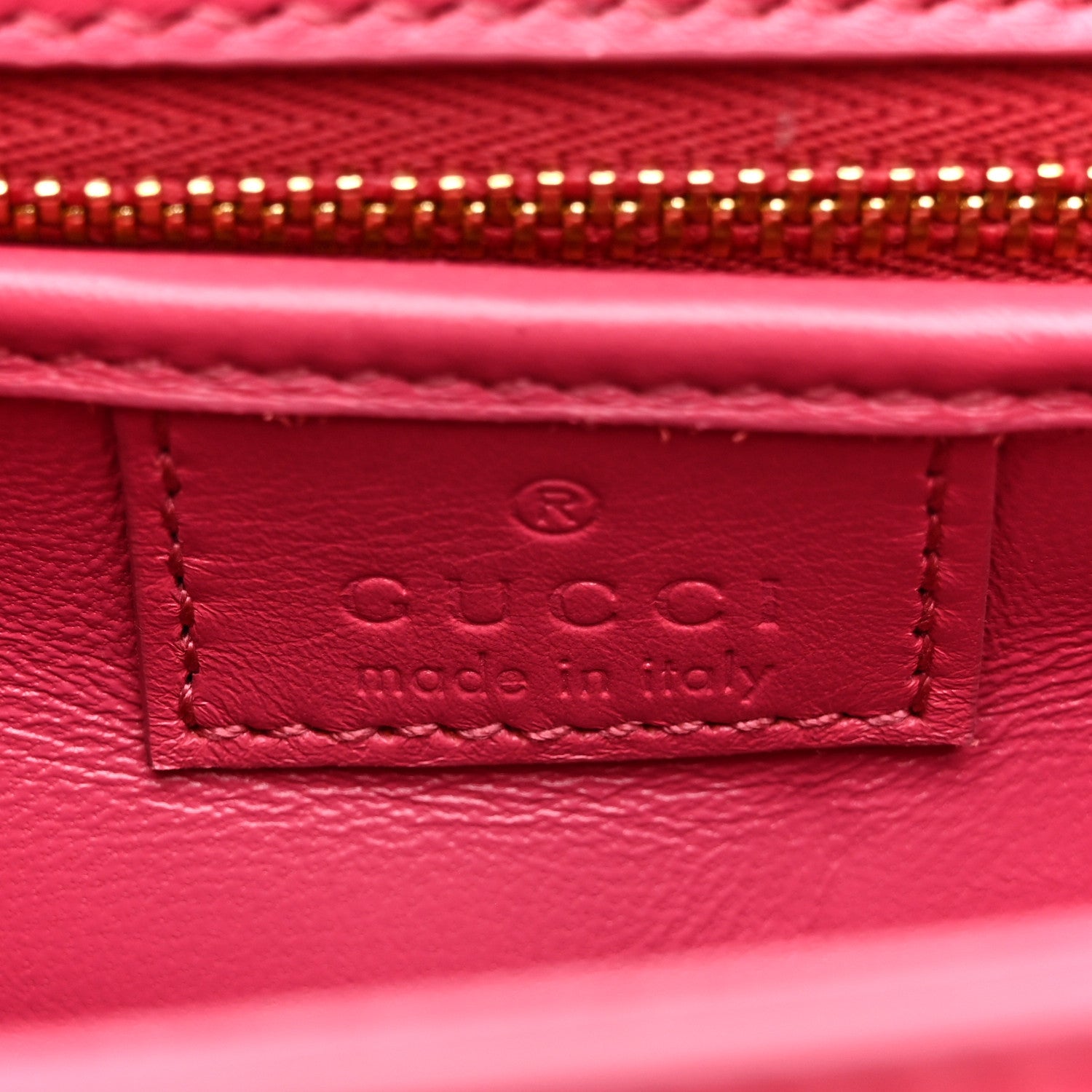 Gucci Calfskin Medium Bamboo Pink 6 of 13