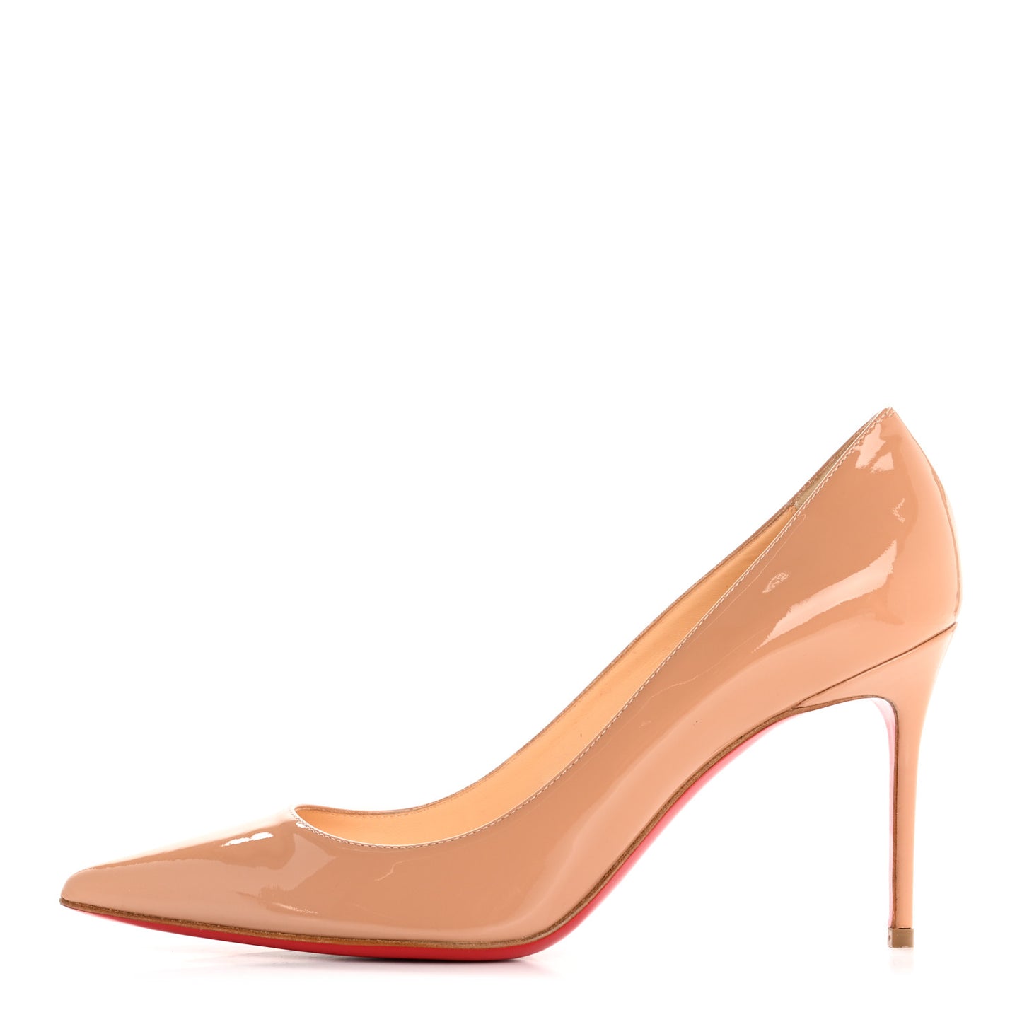 Patent Decollete 554 85 Pumps 37.5 Nude