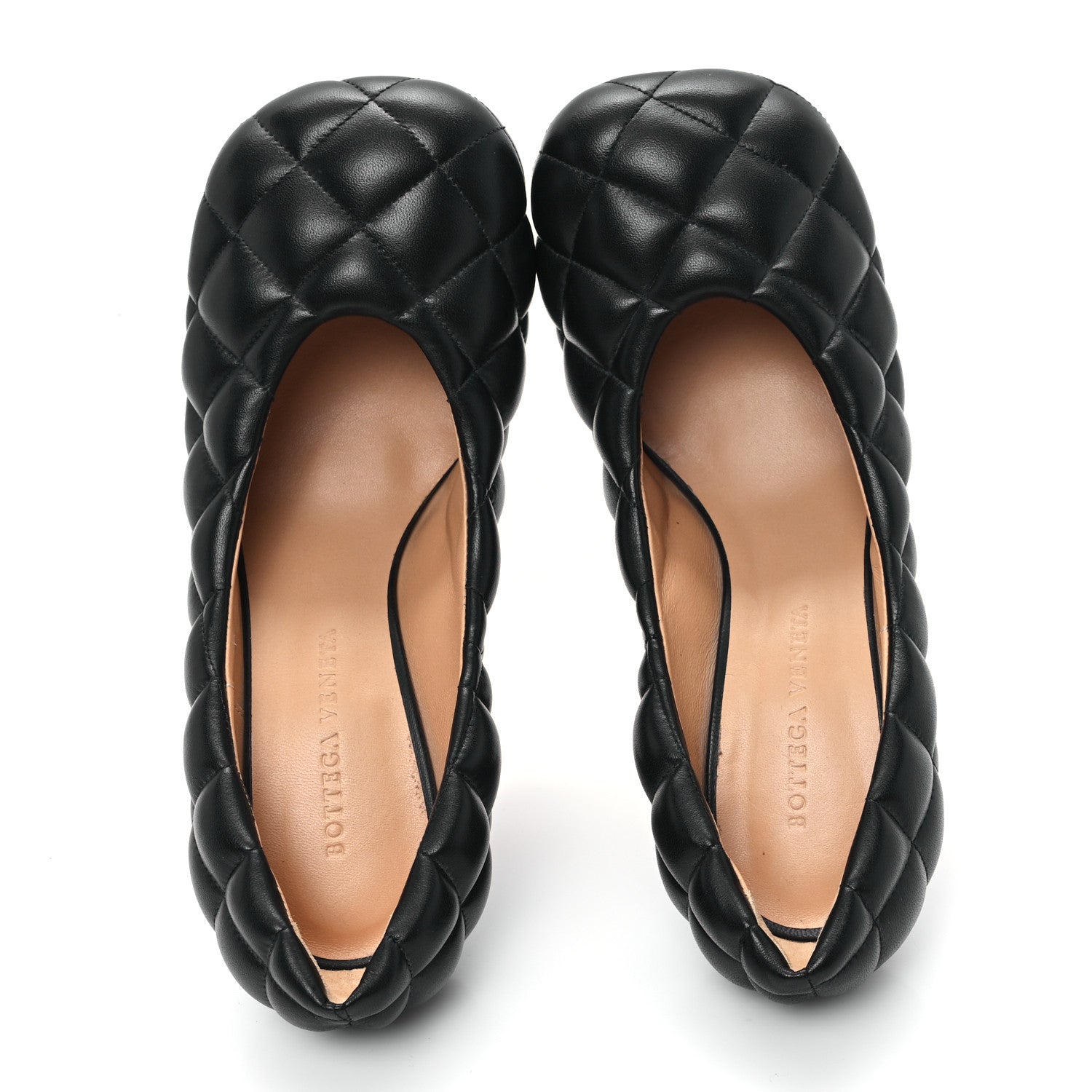 Bottega Veneta Nappa Matelasse Padded Dream Pumps 36 Black 2 of 9