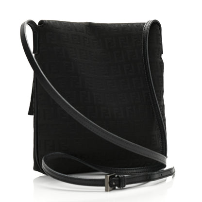 Fendi Zucchino Vitello Tube Messenger Black 3 of 9