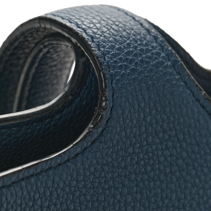 Celine Baby Grained Calfskin Small Tri-Fold Bag Steel Blue 9 of 12