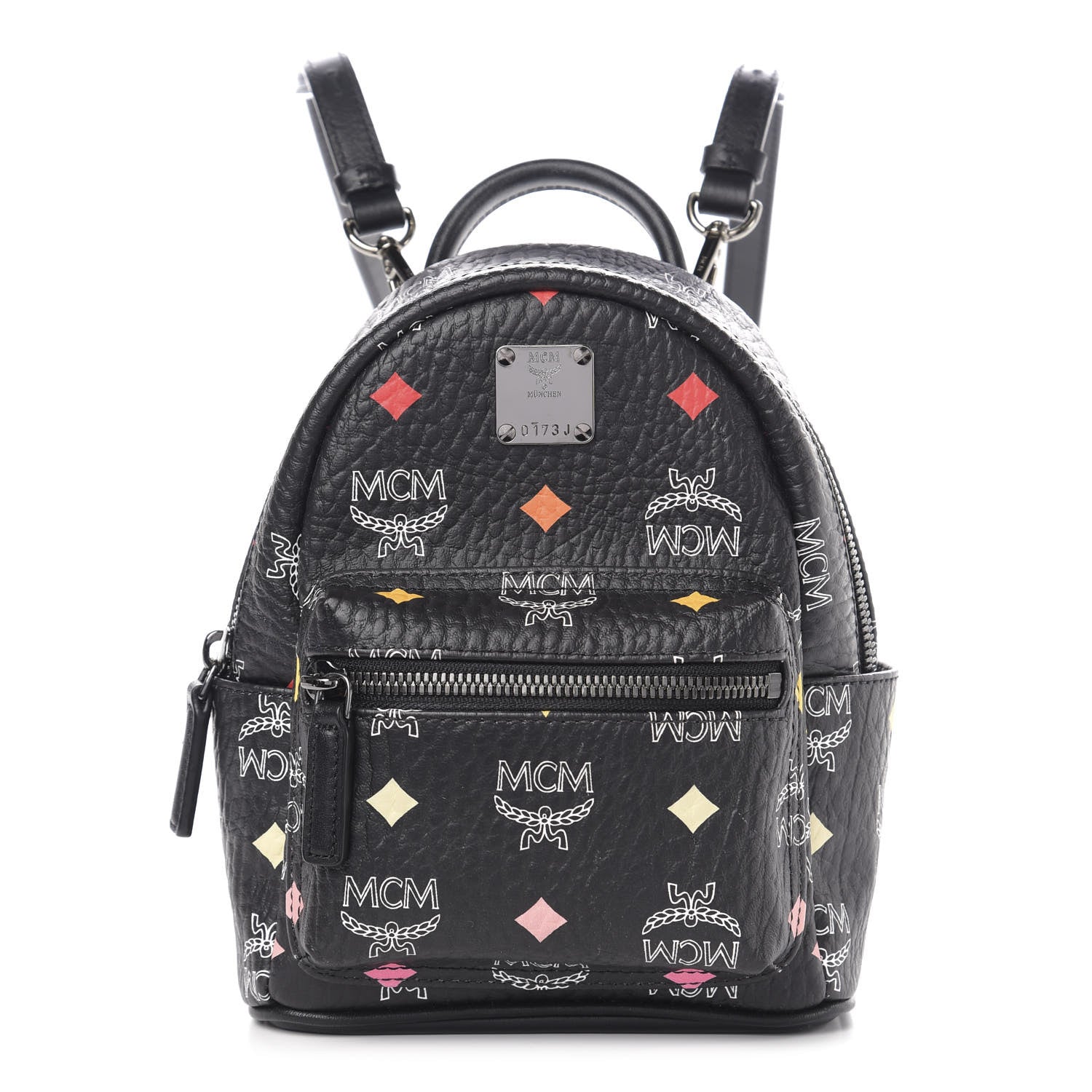 MCM Visetos Spektrum X-Mini Backpack Black 1 of 9
