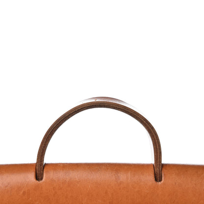 Hermes Toile Vache Calfskin Herbag 30 PM Backpack Natural 12 of 15