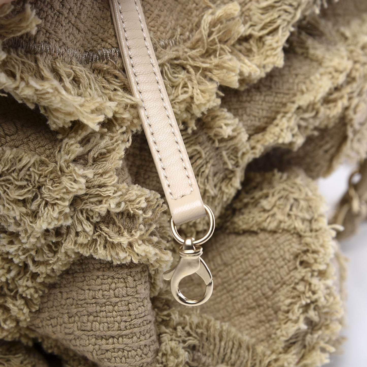 Tweed Nature Tote Beige
