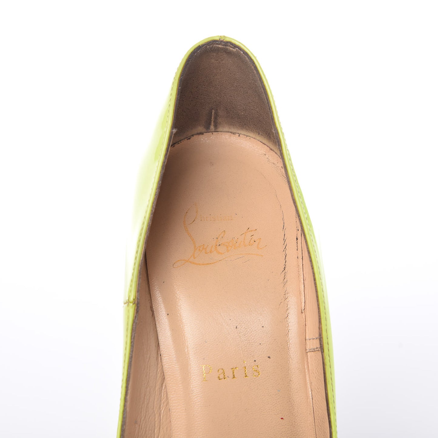 Patent So Kate 120 Pumps 38 Neon Yellow